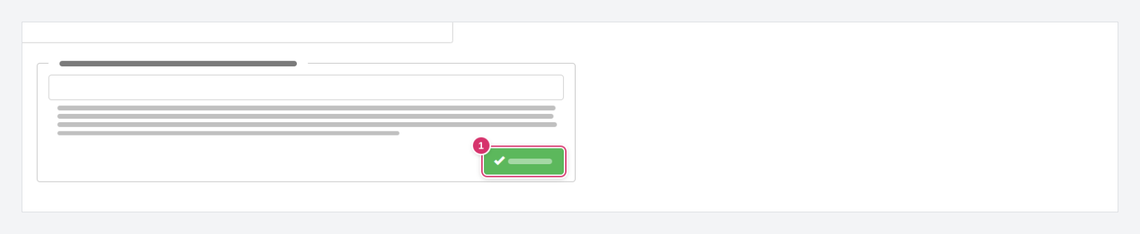 Settings → Privacy · (1) Save